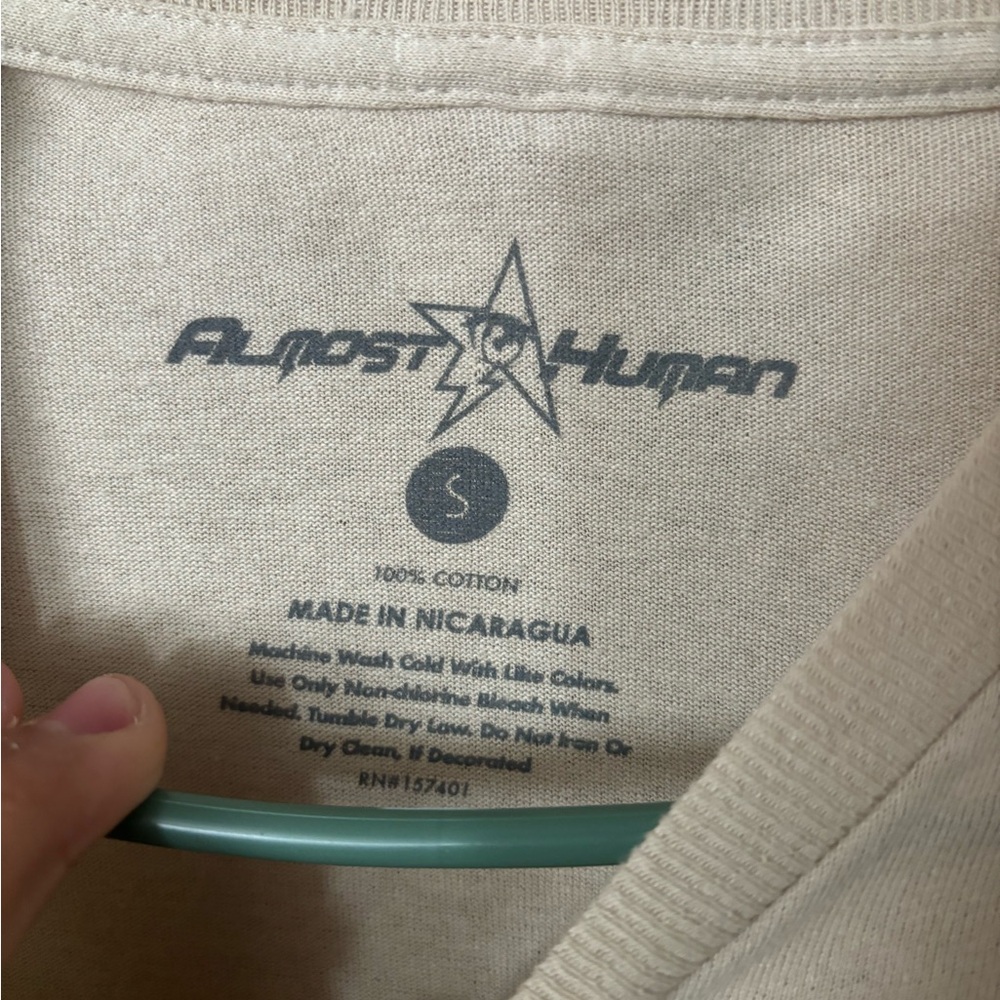 Almost human, anime tee
